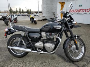  Salvage Triumph Motorcycle Bonneville