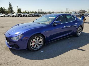  Salvage Maserati Ghibli S