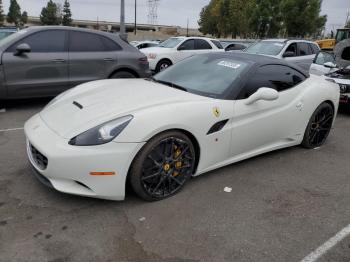 Salvage Ferrari California