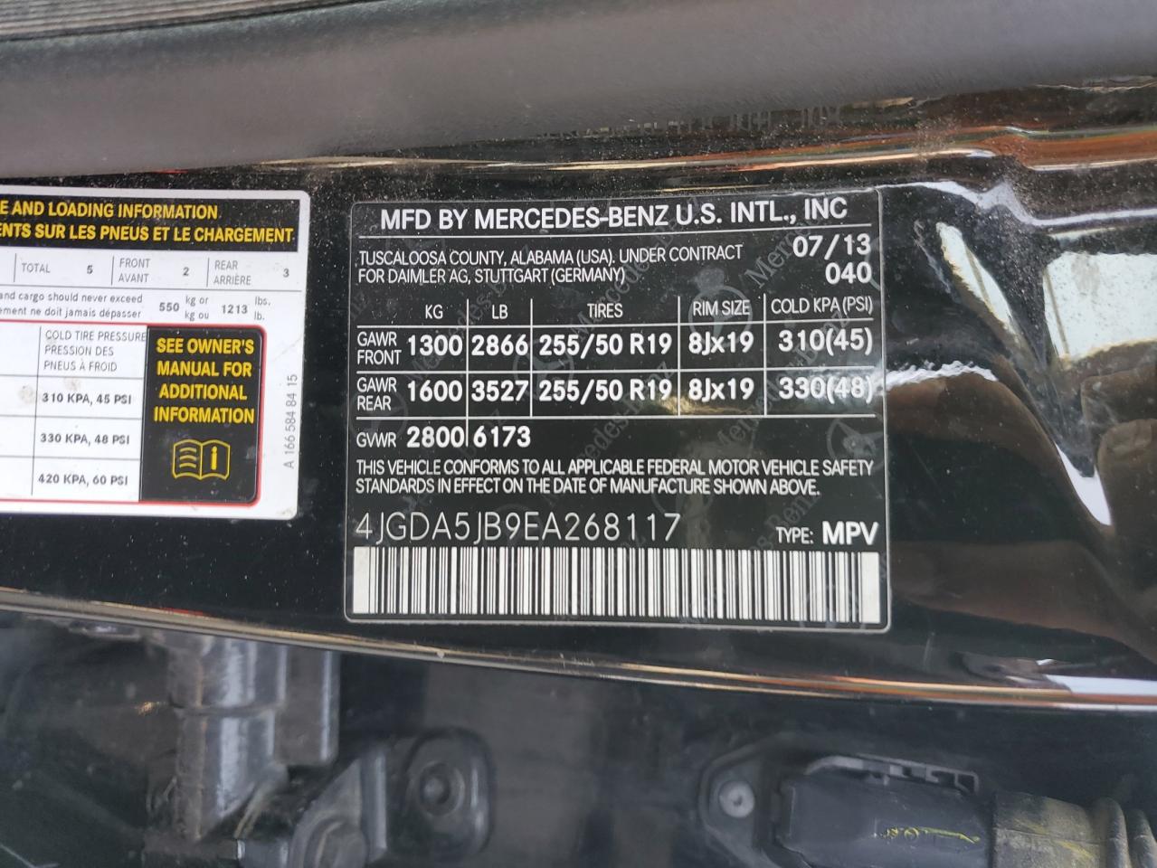 Mercedes-Benz M-Class 350 Image 9