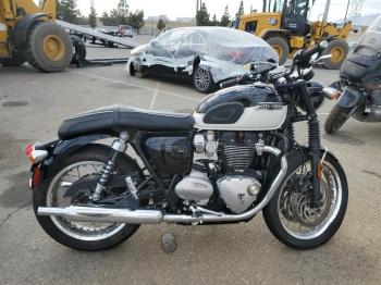  Salvage Triumph Motorcycle Bonneville