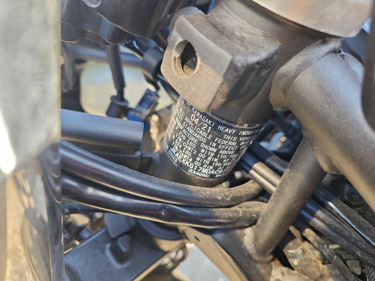 Kawasaki Ex400 Image 2