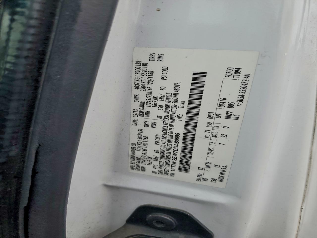 Ford E-250 E250 Van Image 12