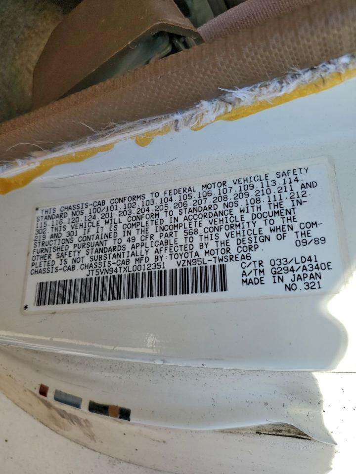 Toyota Pickup Cab Chassis Super Long Wheelbase Image 2